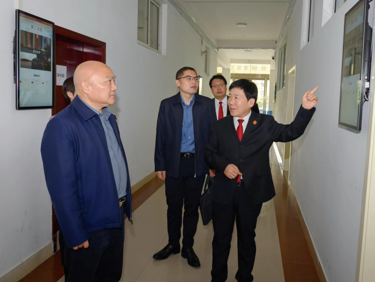 南阳中院副院长龚超一行莅临南阳高新区法院调研指导工作-大象网