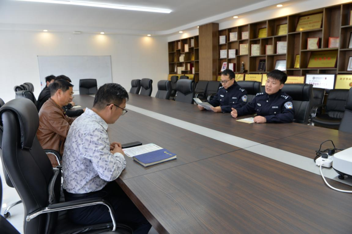 下一步,原阳县公安局经侦大队将继续加大普法宣传力度和广度,提高企业