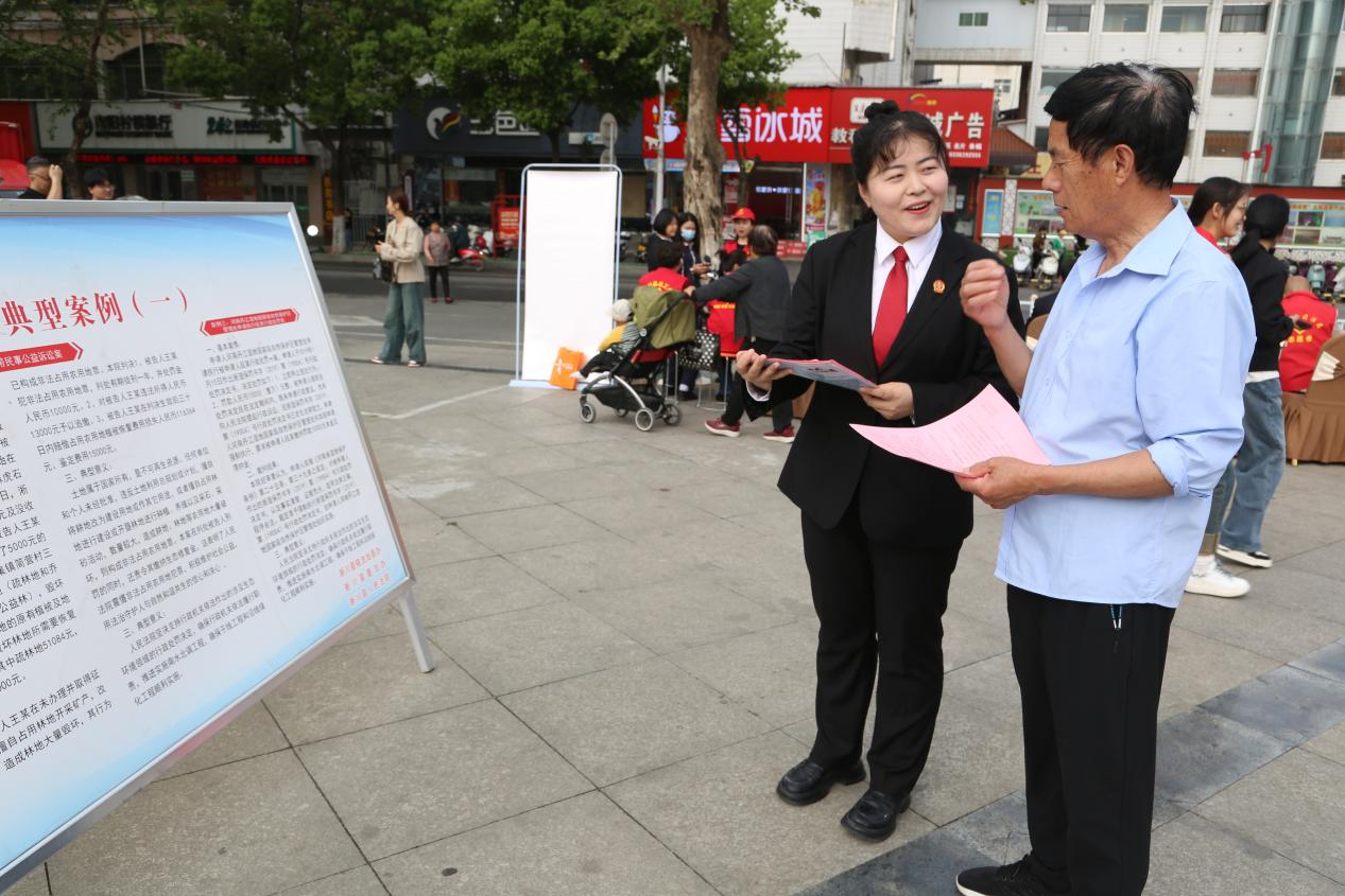 南阳市淅川县法院开展"国家安全教育日"普法宣传活动