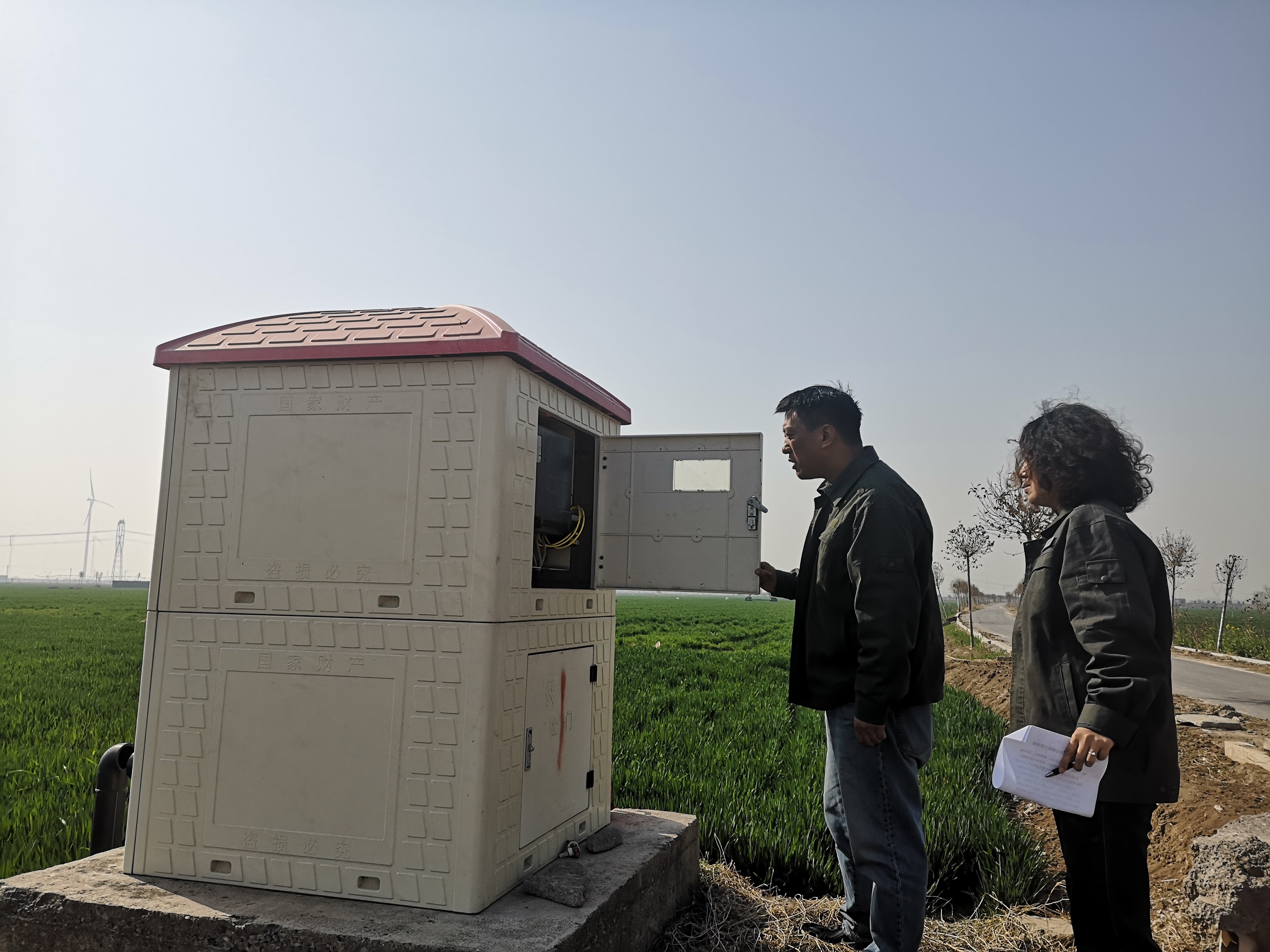 监督护航 持续做好农田机井用电服务