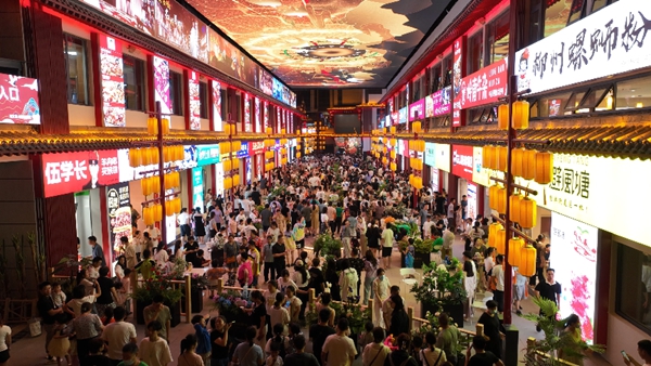 路线三:商丘乐购食尚之旅港汇万达广场——商丘市步行街——帝壹茂