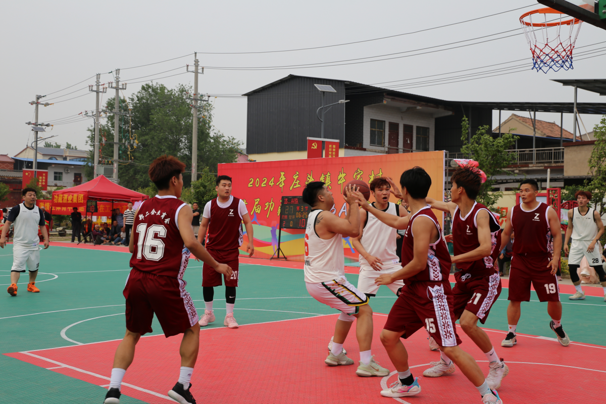 河南尉氏：举办首届“村BA”篮球赛