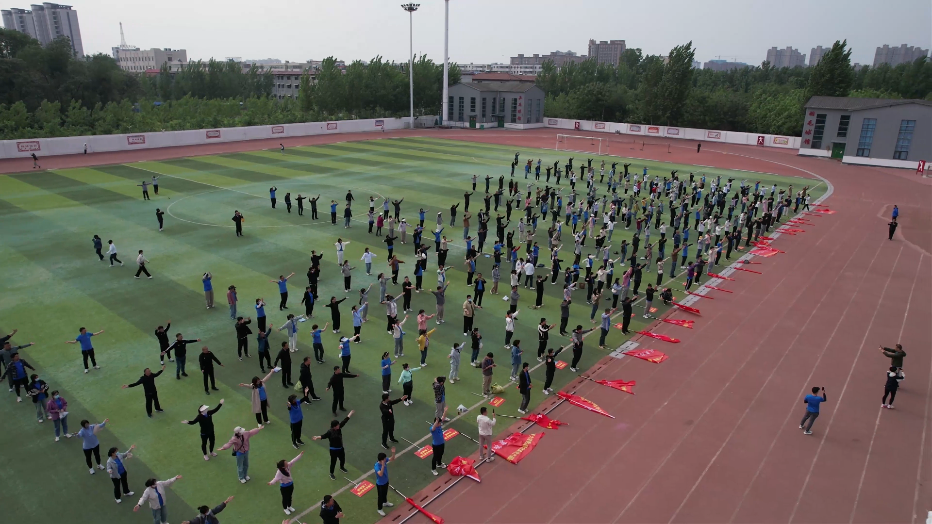 新乡卫辉:日行万步 全民健身