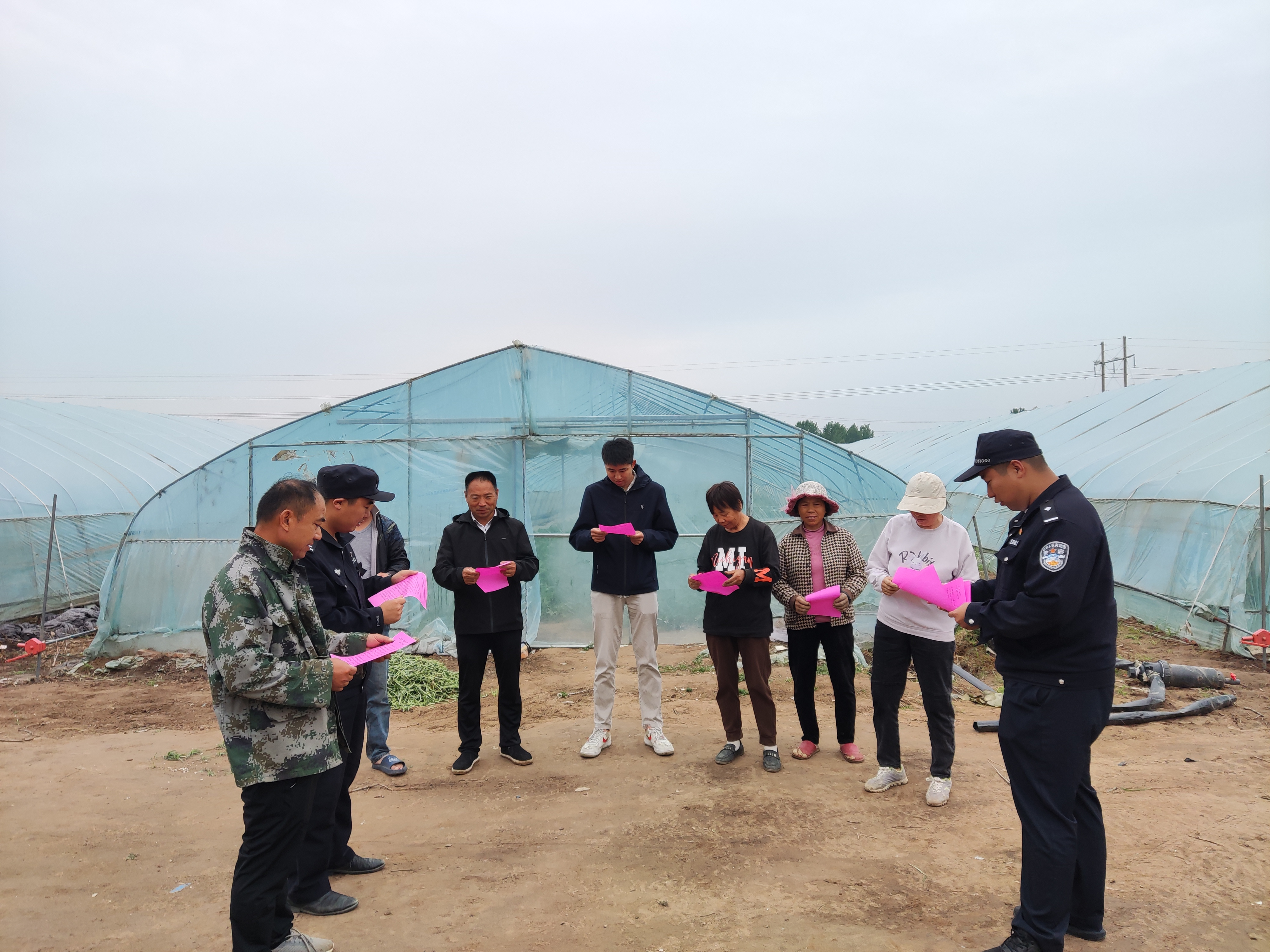 开封市鼓楼区仙人庄派出所打击网络谣言
