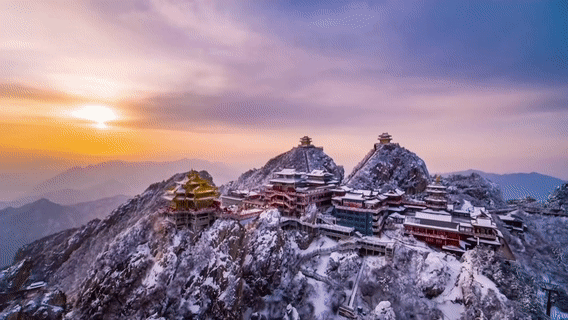 河南下一场雪是啥时候？网友：别人家的雪景真好看！