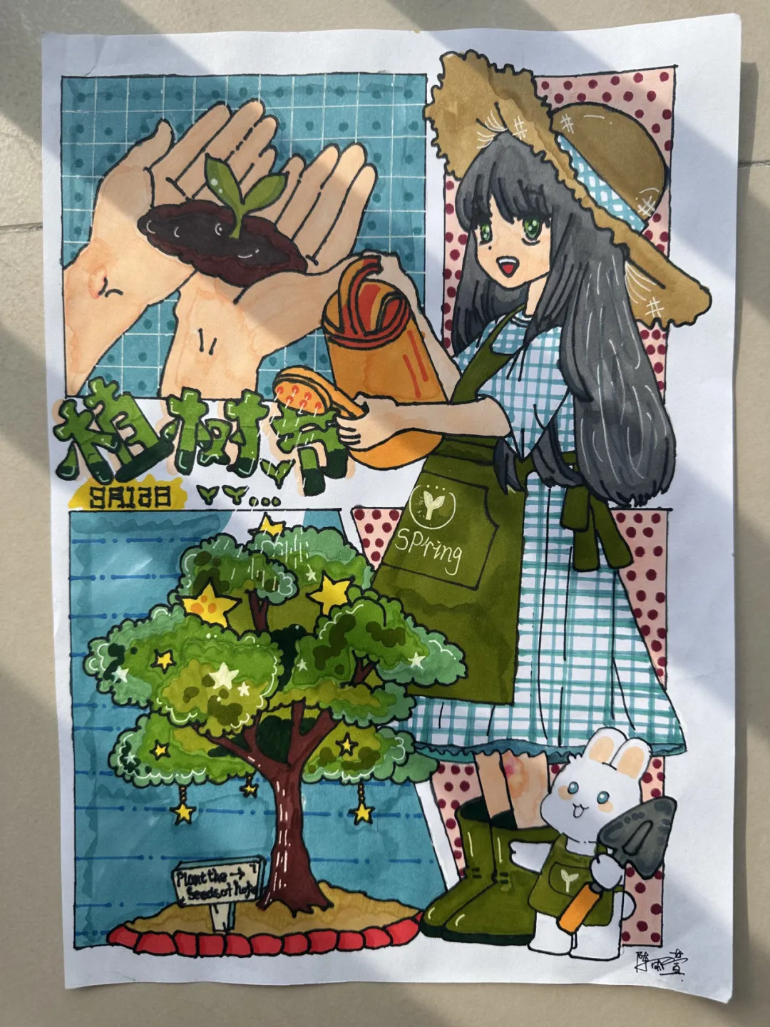 华师附属郑州万科城小学:为校园添绿,为生活增彩