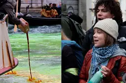 环保少女和同伴将威尼斯大运河染绿 遭罚款和48小时禁入令