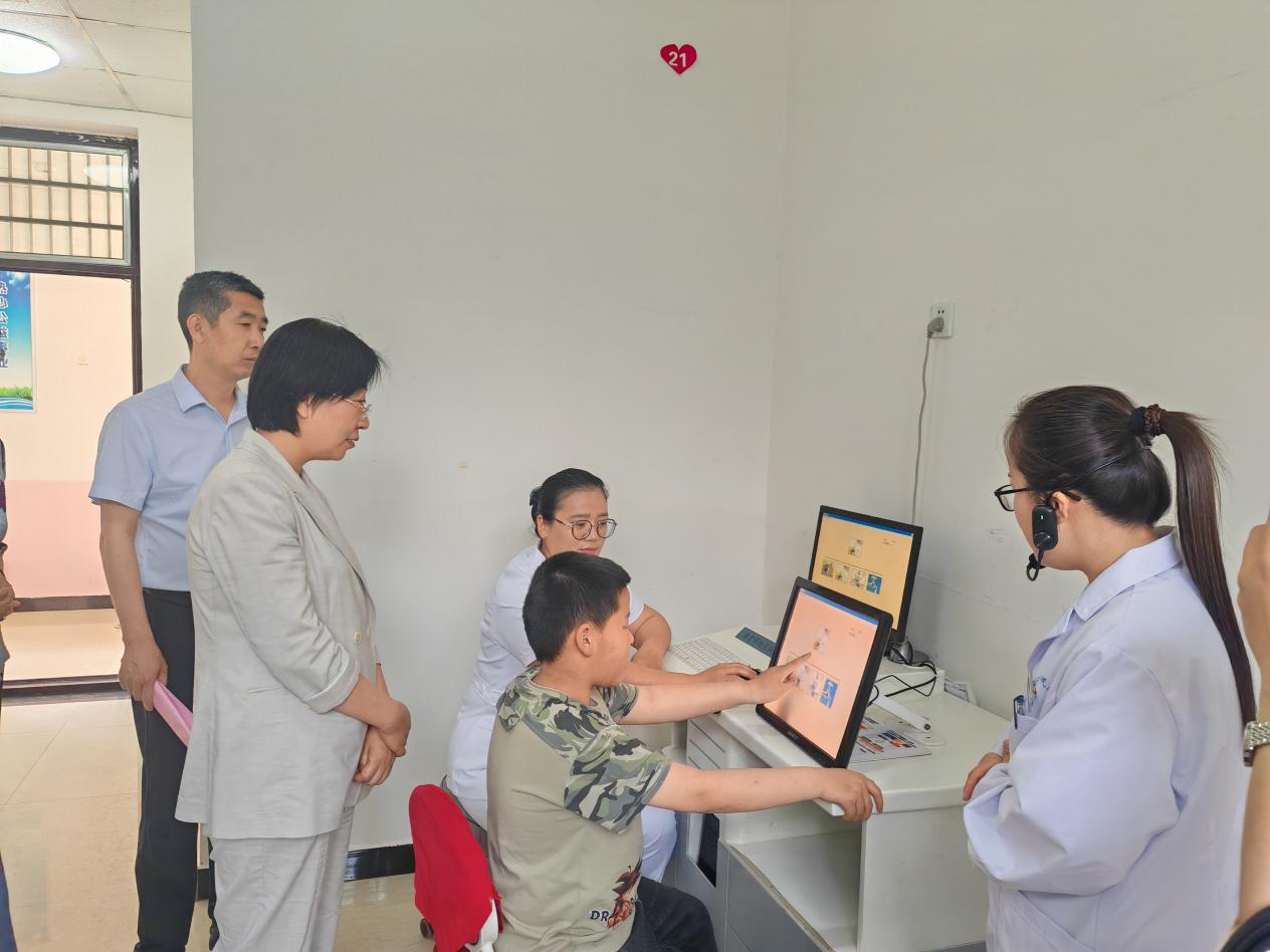 南乐县委副书记孙丽君调研残疾人工作