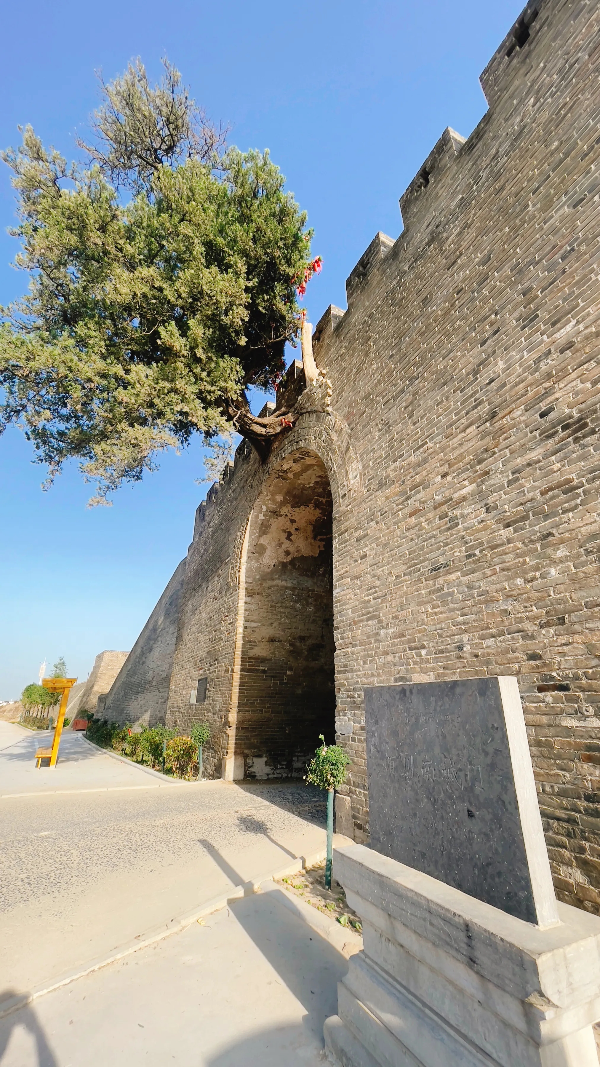 洧川古城墙图片
