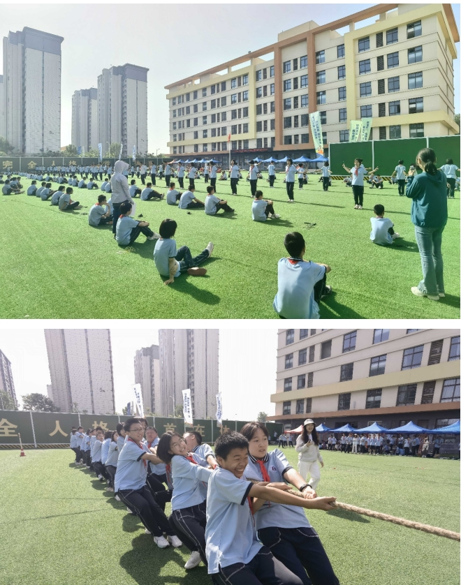 享运动 致未来 郑州八中新校区举行首届科技体育文化节