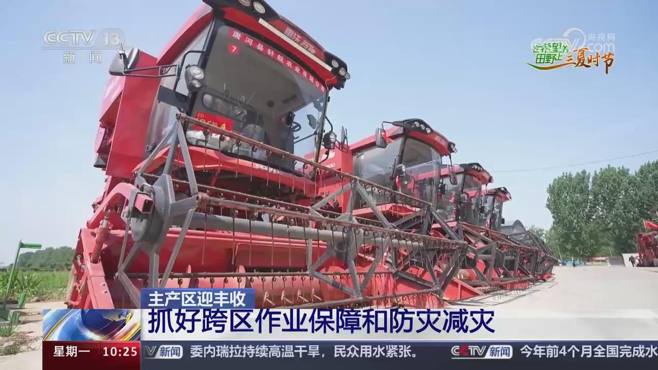 【央视关注河南】主产区迎丰收 抓好跨区作业保障和防灾减灾