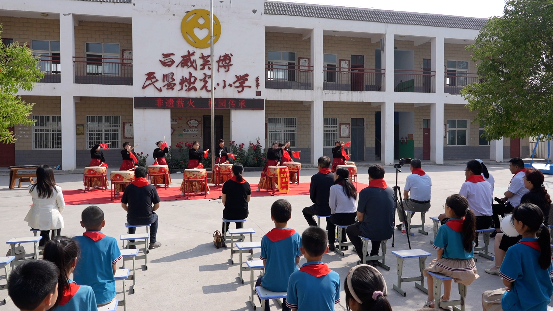 新乡卫辉:非遗进校园  助力乡村小学"双减"
