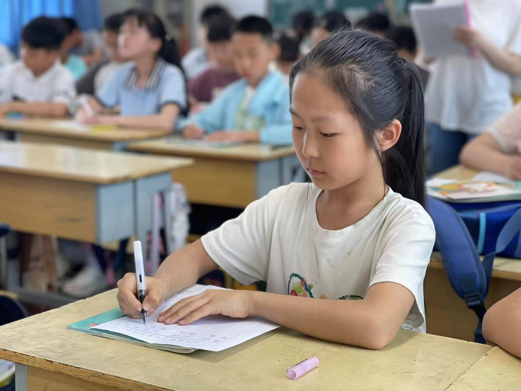 金水区南阳路第二小学规范汉字书写展评活动