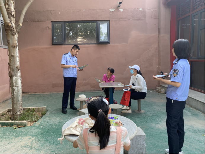 鹤壁市公安局山城区分局开展禁种铲毒专项行动