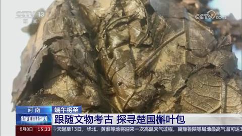 【央视关注河南】跟随文物考古 探寻楚国槲叶包