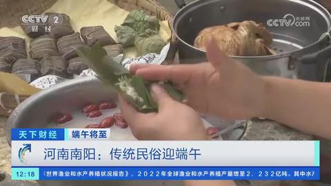 【央视关注河南南阳】包粽子 插艾草 传统民俗迎端午