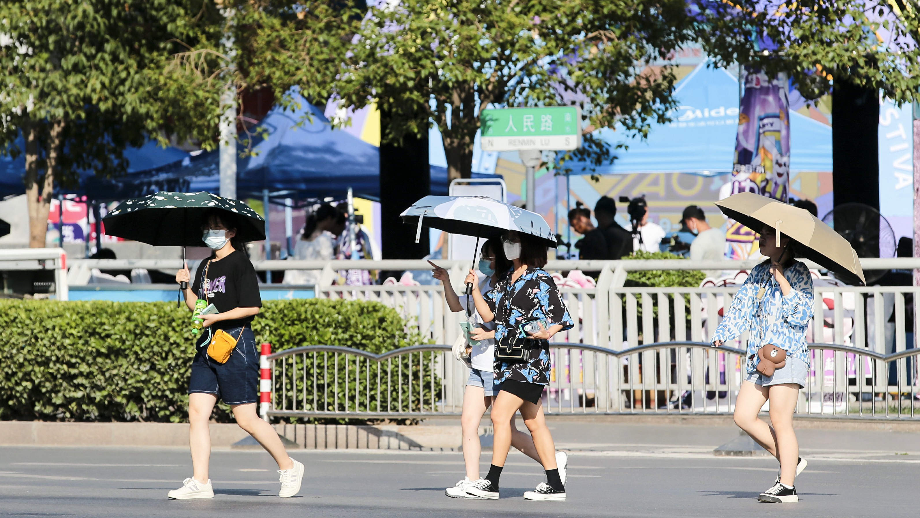 郑州市发布高温橙色预警信号