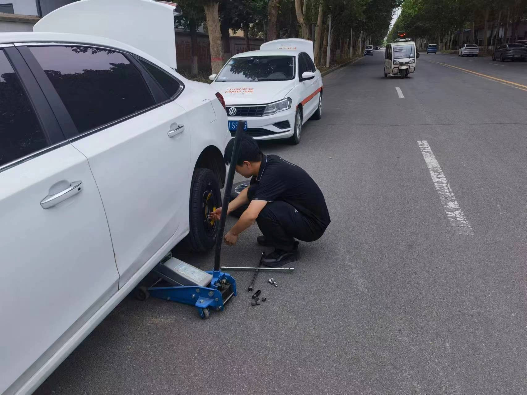 平安力量 助力出行 平安产险周口中支及时服务获好评