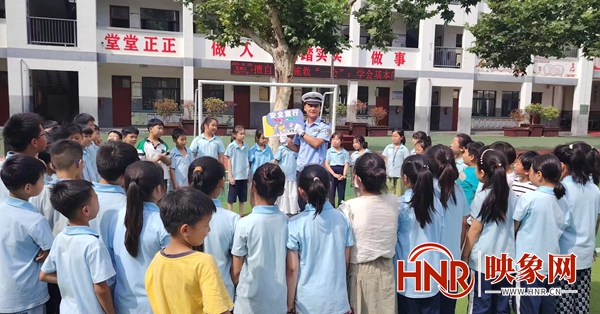 夏邑：“安全宣讲”进校园上好暑期“假前一课”