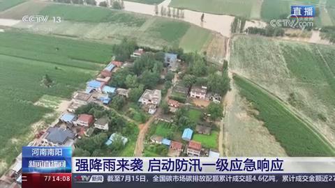 【央视关注河南南阳】强降雨来袭 启动防汛一级应急响应