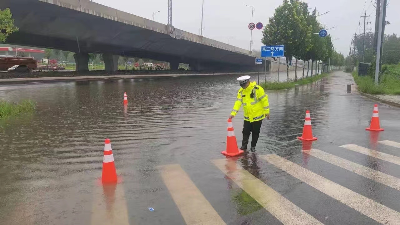 安澜2024 郑州多路段积水管制