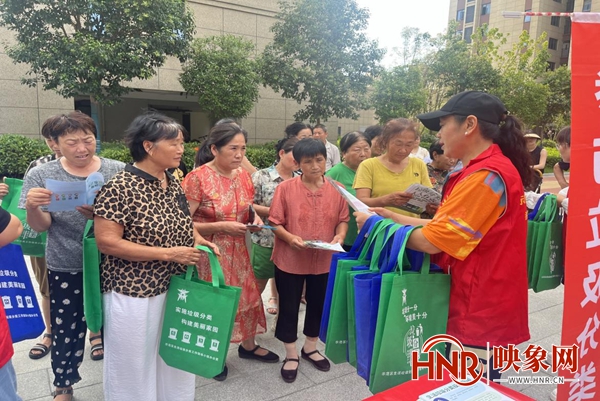 商丘市示范区垃圾分类办公室：垃圾分类再发力 小区环境更宜居