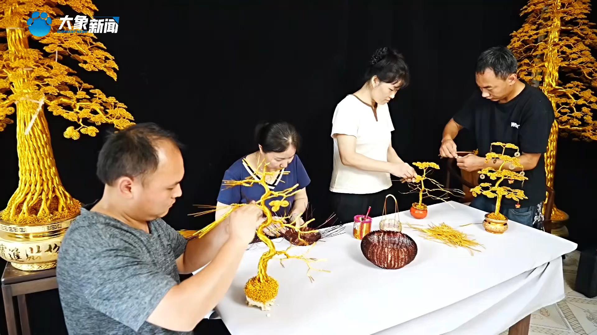 河南淮阳：“老手艺”焕发新活力