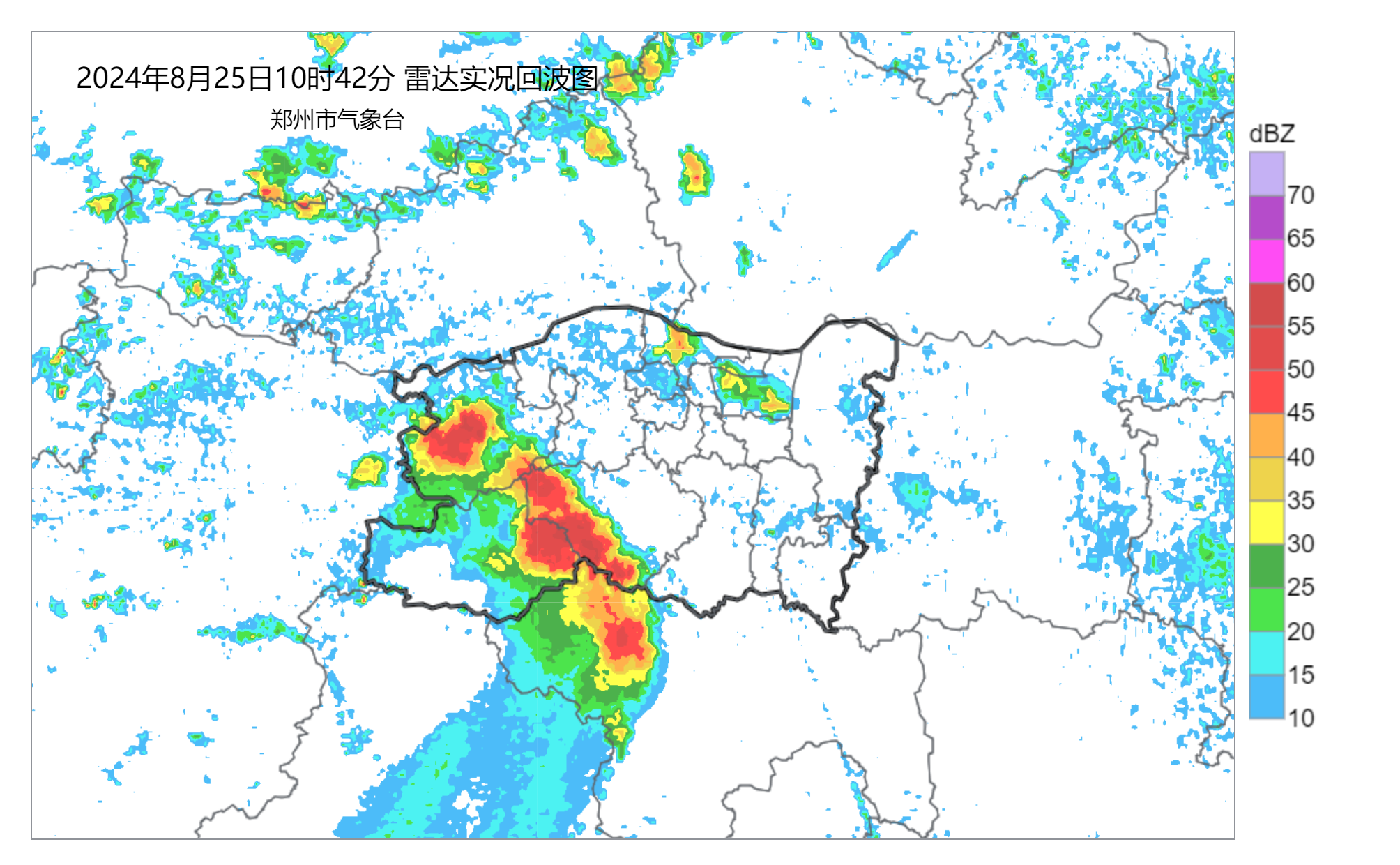 未来3小时 郑州有短时强降水、雷暴大风