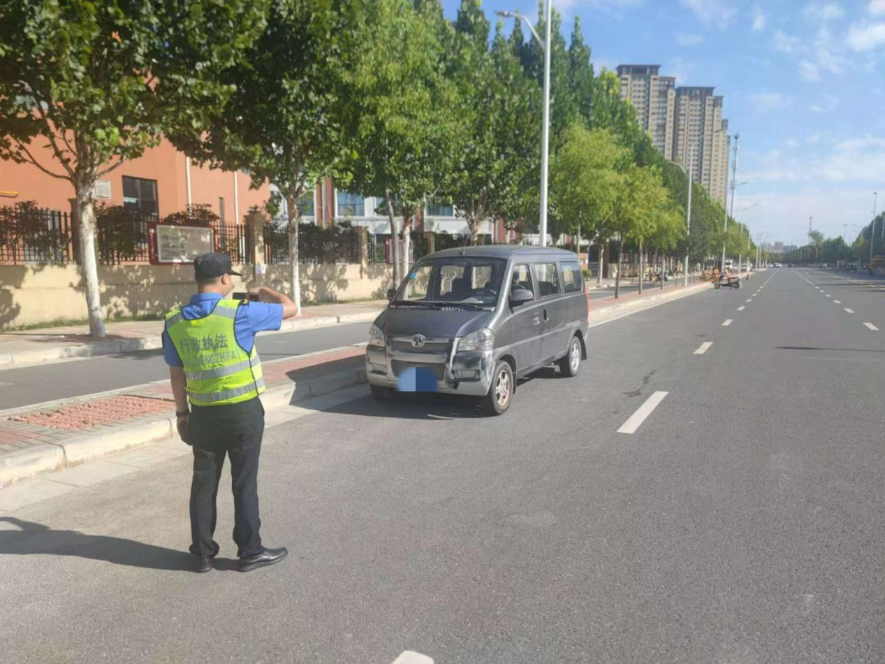 郑州高新区石佛办事处开展开学季道路交通安全专项整治