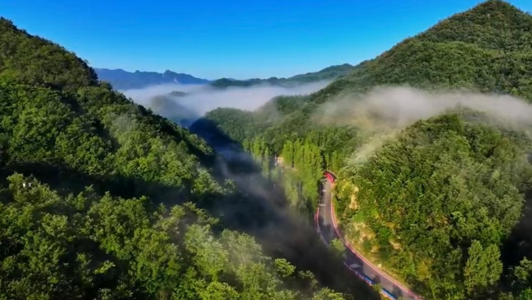 河南洛阳：画境山水河洛路 景在路上美在行中