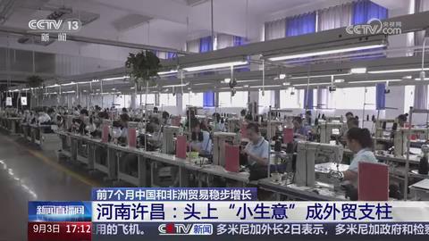 【央视关注河南许昌】头上“小生意”成外贸支柱