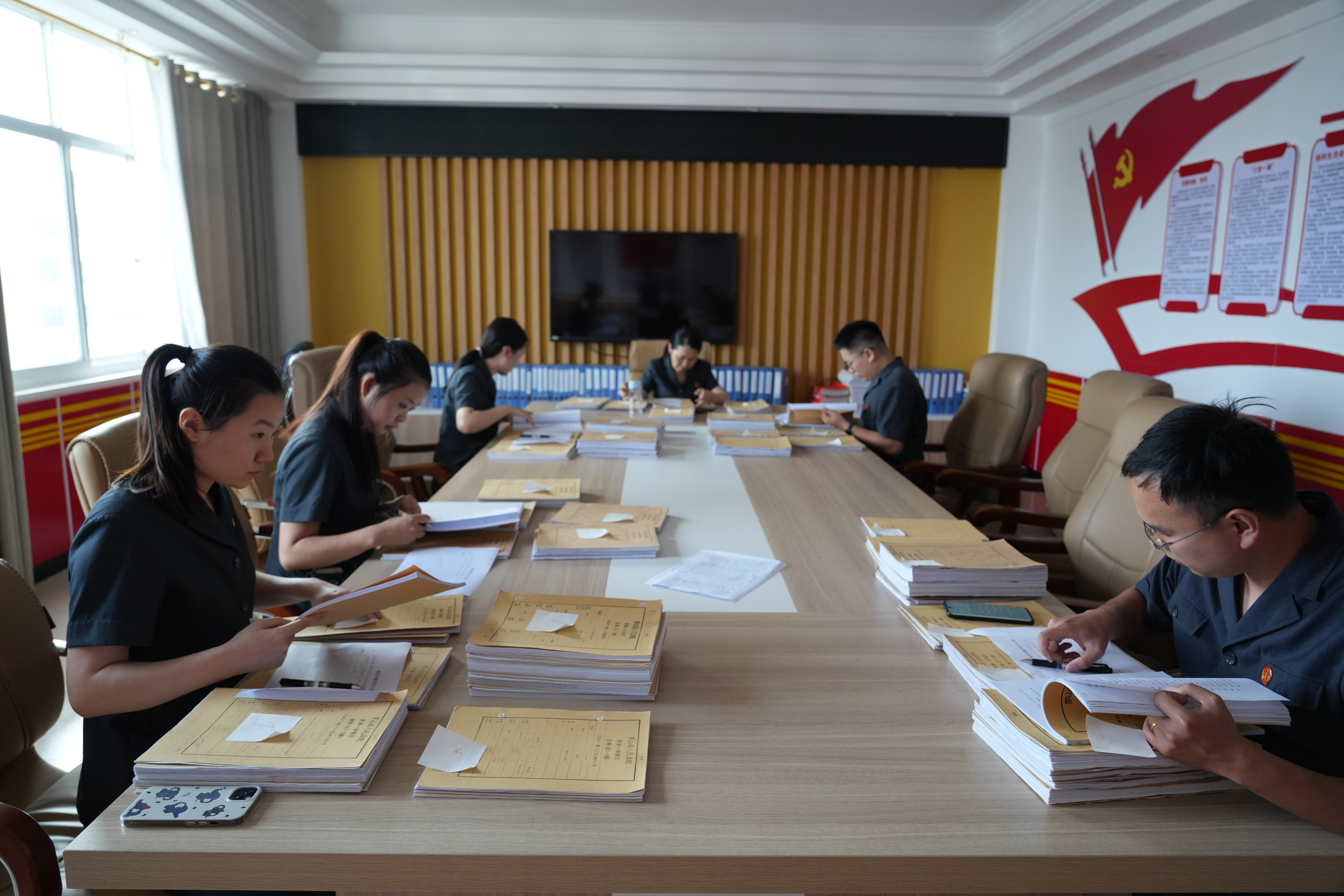 罗山法院组织开展书记员技能竞赛