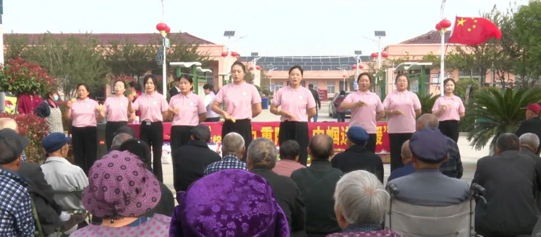 郸城县：爱老敬老 情暖重阳
