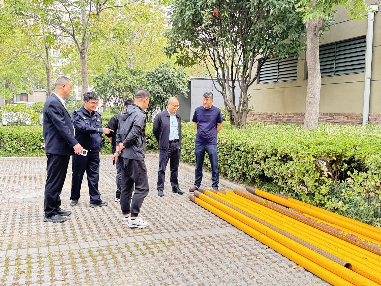 郑州高新区枫杨办事处东史马小区天然气加装工作有序推进