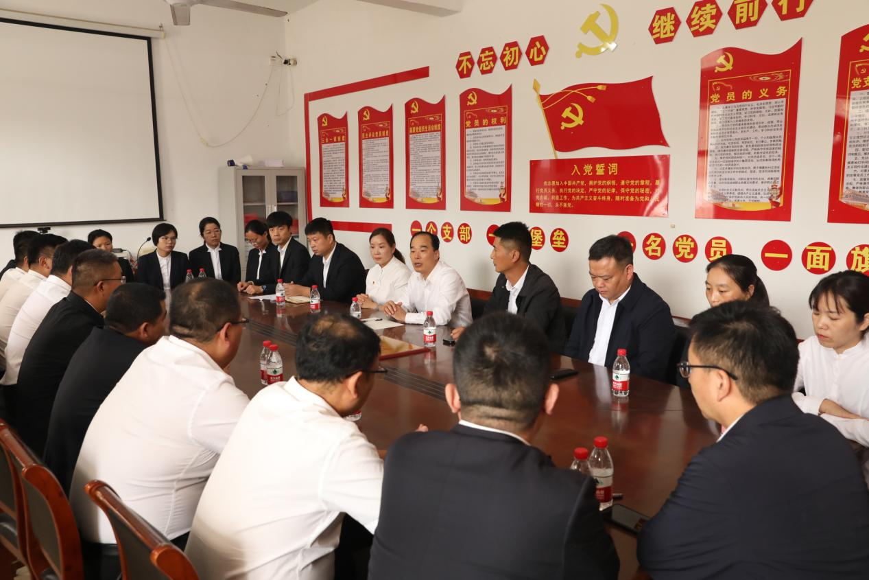 扶沟农商银行开展“整村授信”现场观摩交流活动