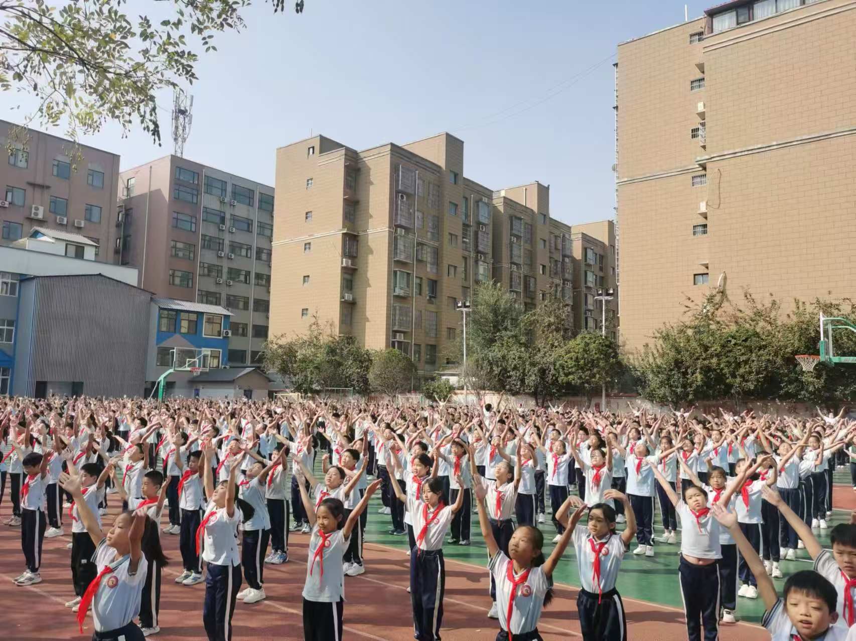 杞县大同实验小学：阳光大课间 护航学生全面发展