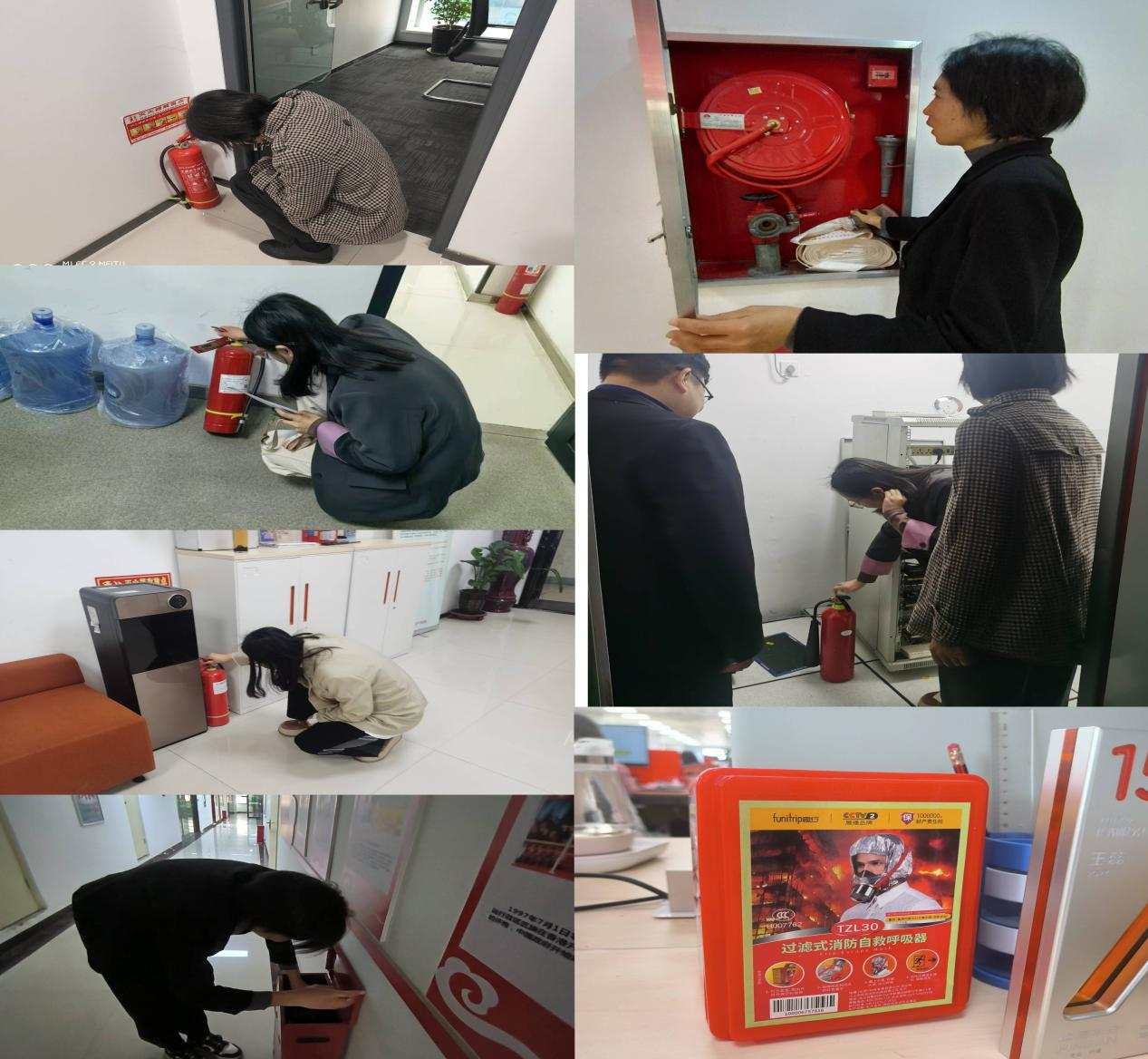 平安产险许昌中支深入四级机构开展消防安全大检查