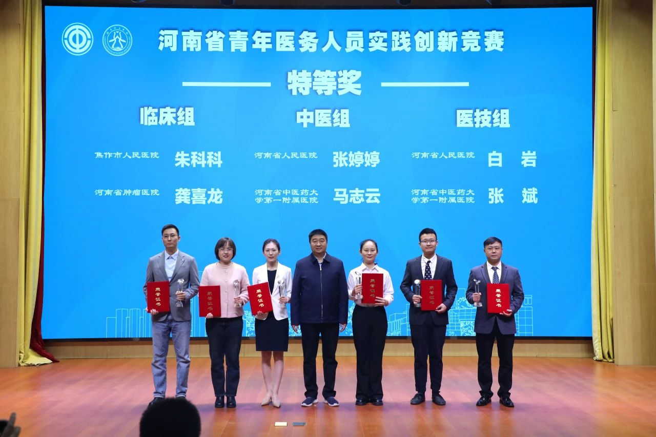 全省第一名，全国三等奖！焦作市人民医院青年医师再获佳绩！