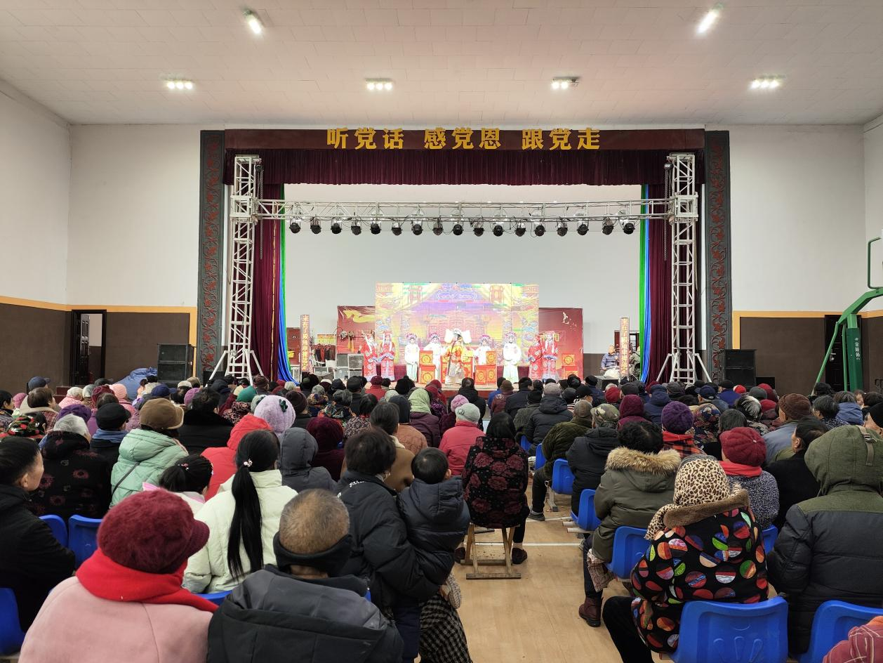 视听盛宴！春节戏剧演出在待王街道待王村开演！