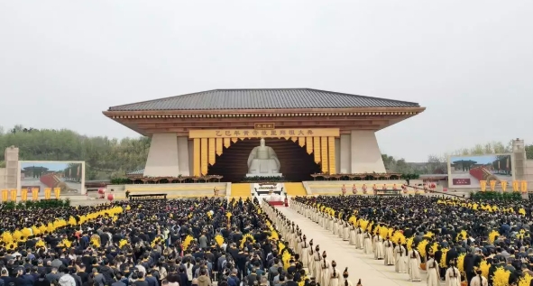 在拜祖大典中让黄帝文化绽放亮丽光彩