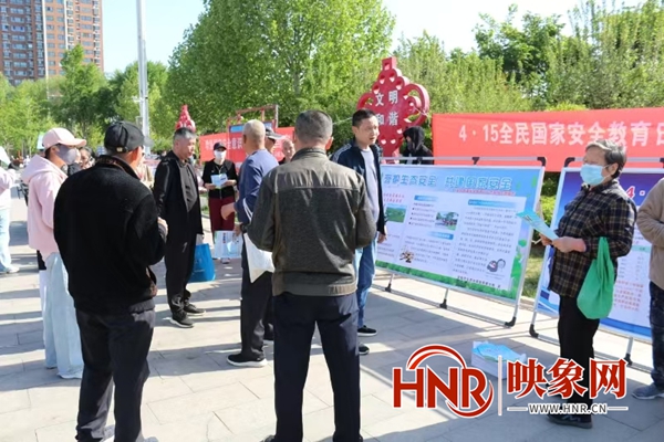 安阳市生态环境局殷都分局：开展4·15全民国家安全教育日宣传活动