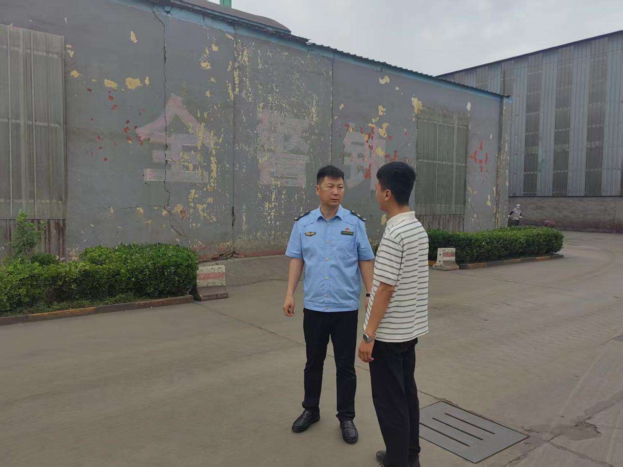 安阳市生态环境局殷都分局：护航高考保平安 巡查企业筑防线