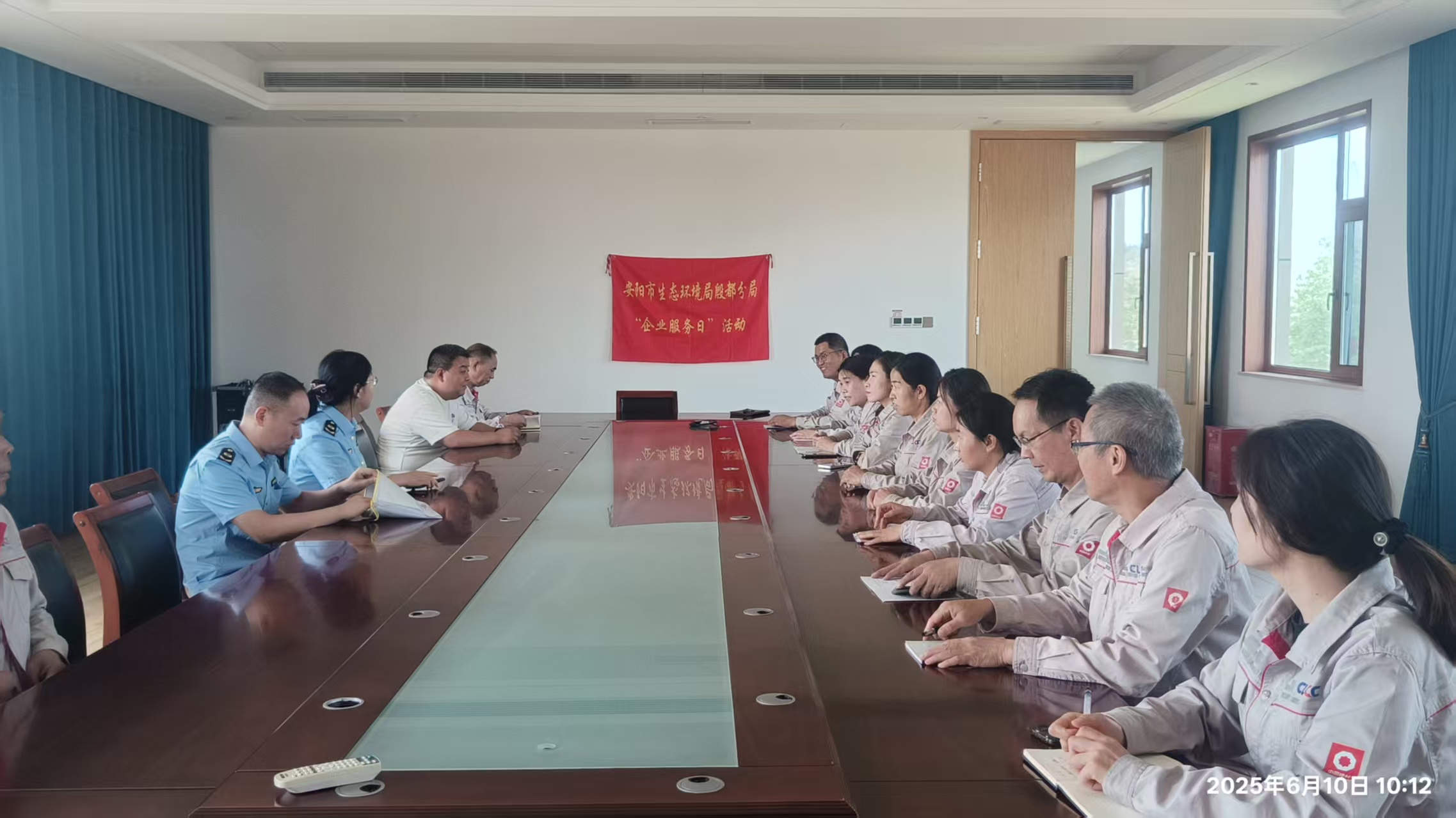 深入企业一线 精准助企纾困——安阳市生态环境局殷都分局开展第七十次“企业服务日”活动