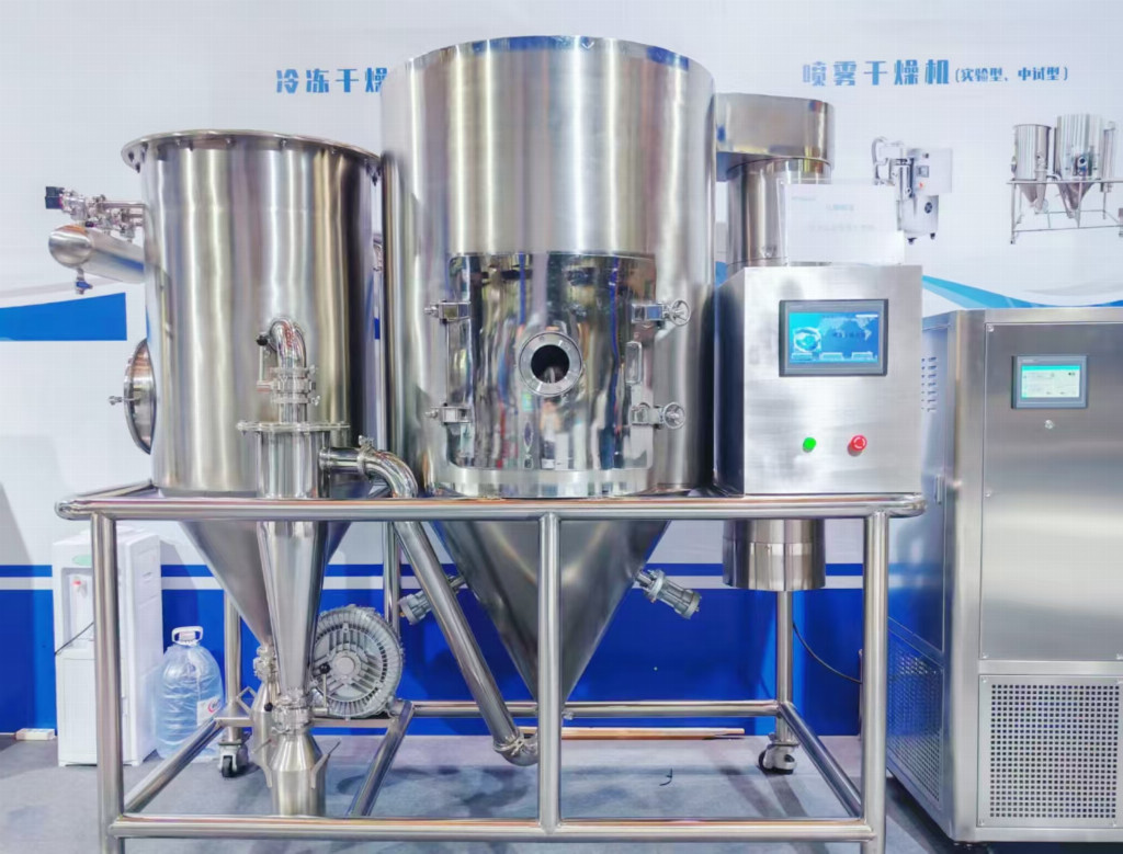 上海比朗高速离心式喷雾干燥机用于陶瓷粉、羟基磷灰石和氧化铝粉末喷雾造粒干燥效果好