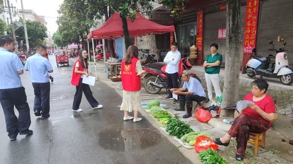 罗山县定远乡组织开展防范非法集资宣传活动