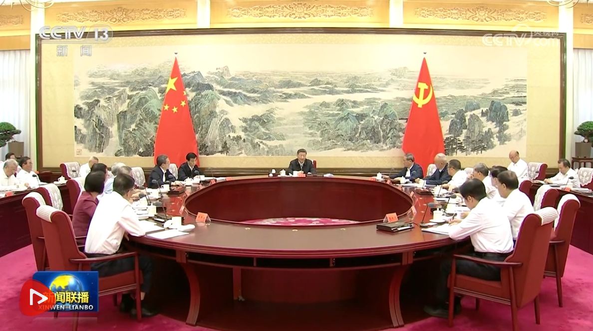 就当前经济形势和下半年经济工作 中共中央召开党外人士座谈会 习近平主持并发表重要讲话