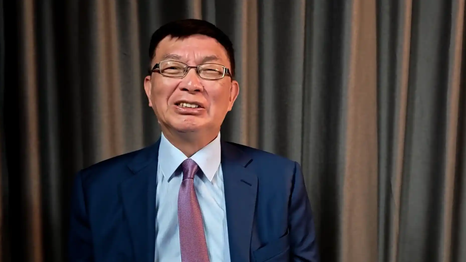 台湾大学教授苑举正观礼听到《黄河大合唱》落泪