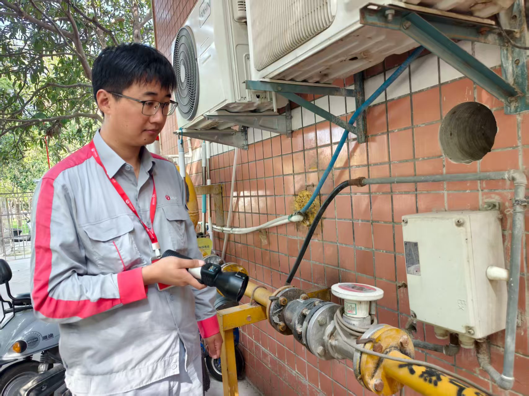 焦作中裕燃气：燃气安检进校园  筑牢安全防线