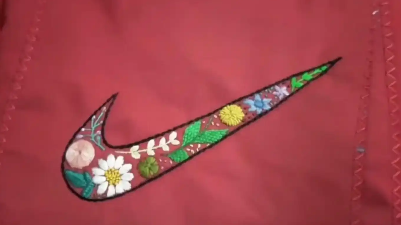 妈妈亲手缝的耐克书包火了！品牌留言要送礼物