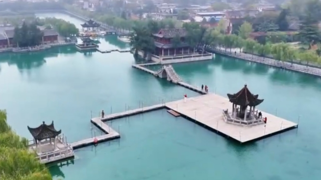 煙波浩渺入畫來